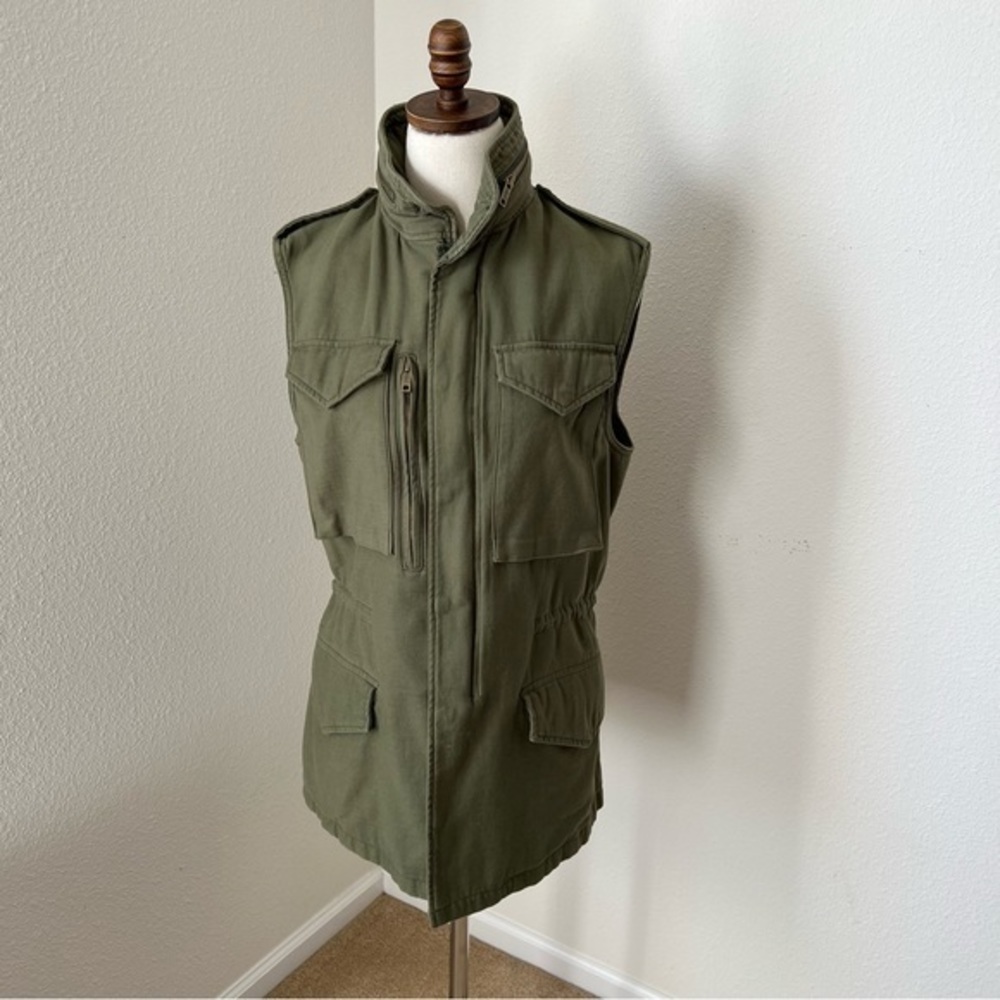 EUC NLST S/S14 Utility Green Jacket,‎ S